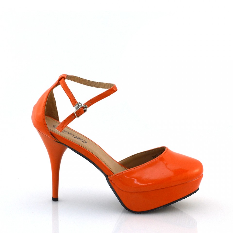 Sandale femei orange