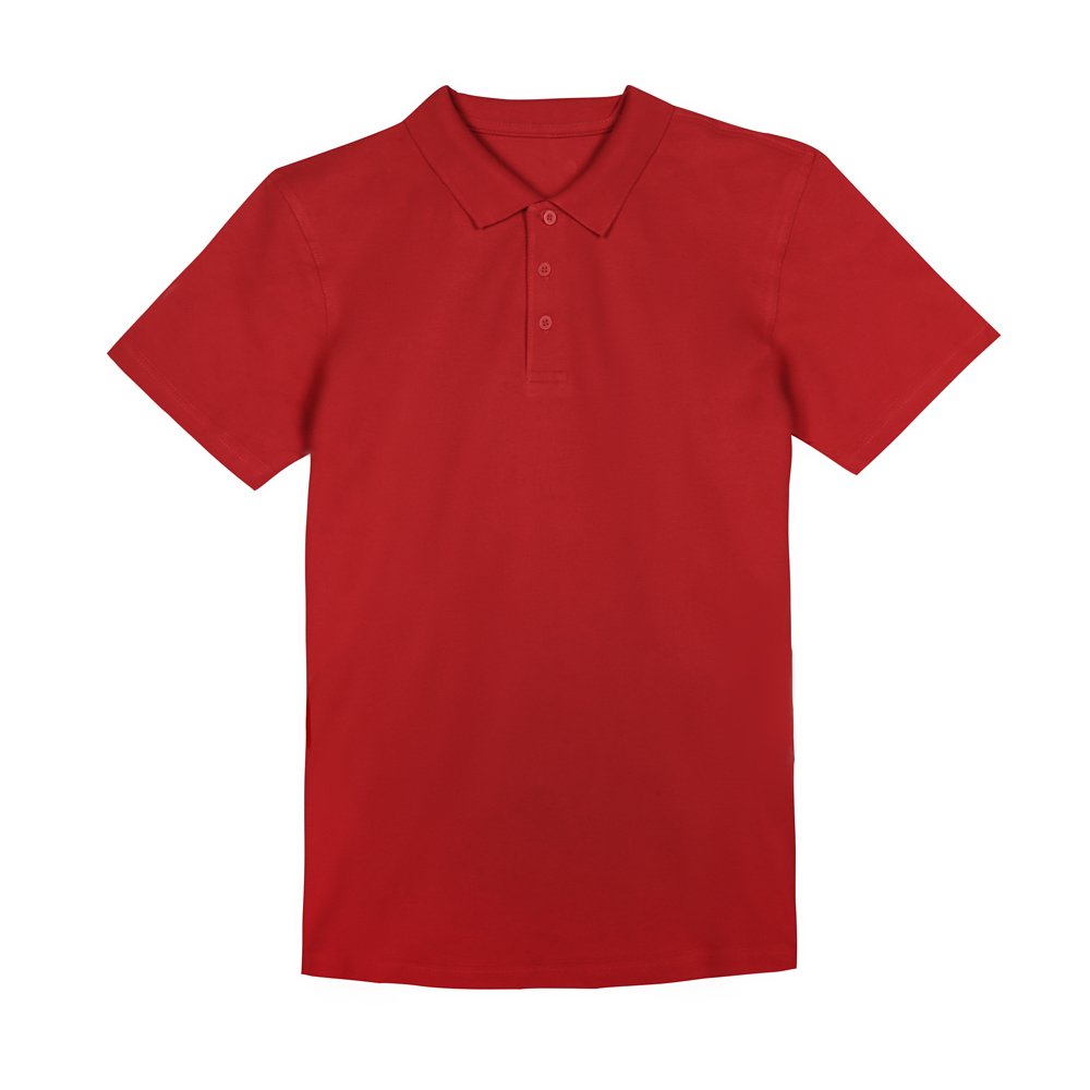 Set doua tricouri polo copii George School rosii