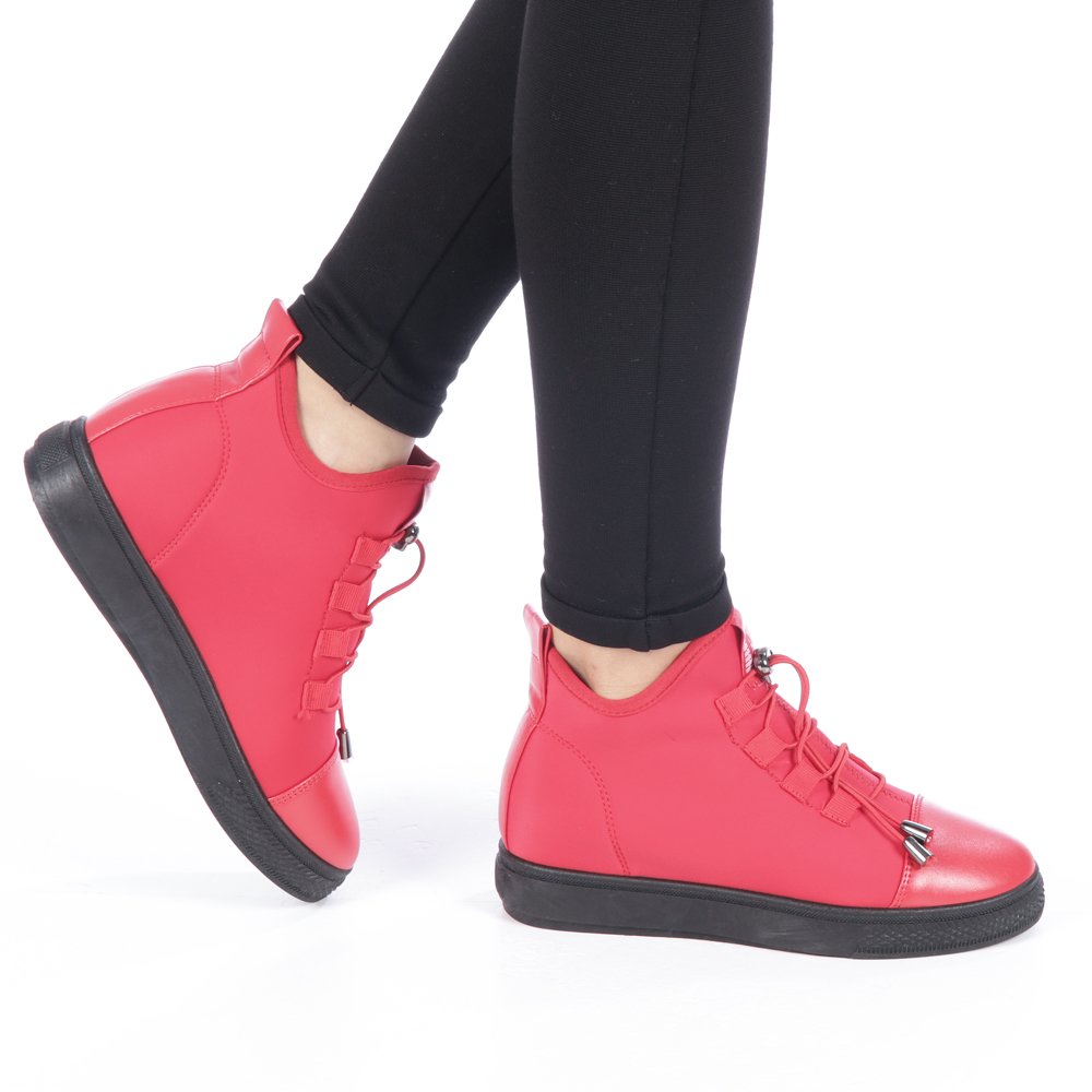 Pantofi sport dama Armela rosii