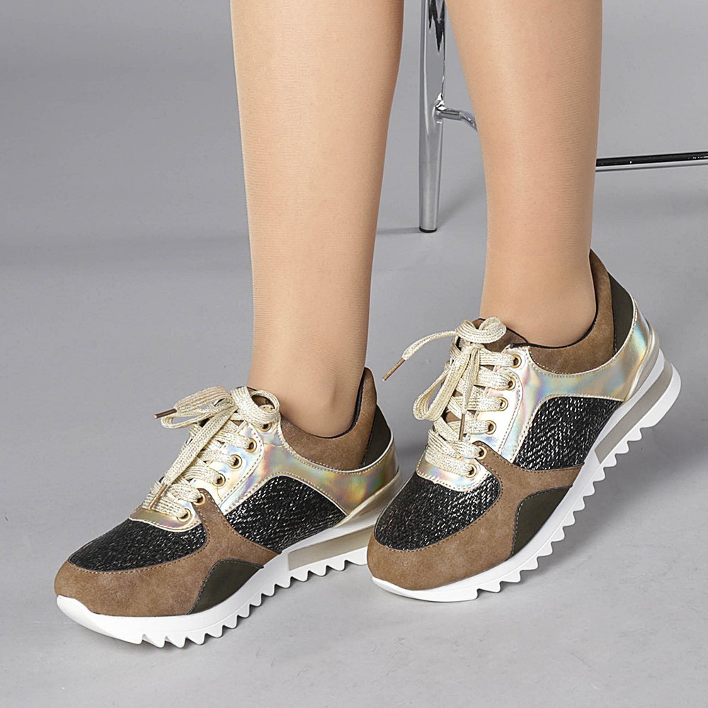 Pantofi sport dama London khaki