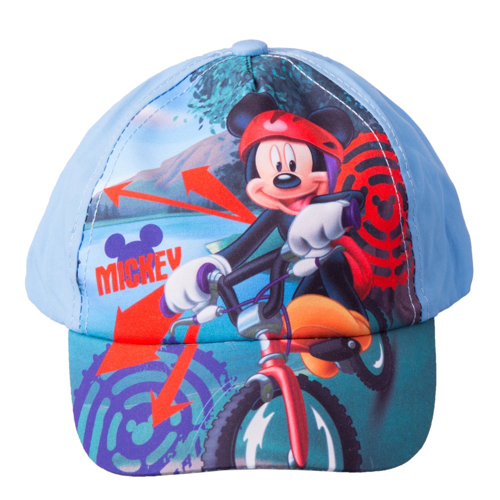 Sapca baieti Mickey Mouse Bike albastra