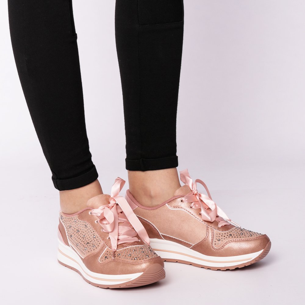 Pantofi sport dama Jessa roz