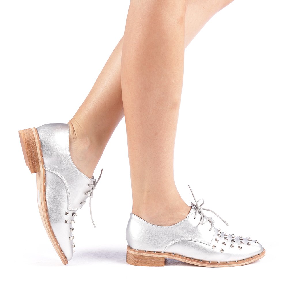 Pantofi dama Sportif argintii kalapod.net imagine 2022 13clothing.ro