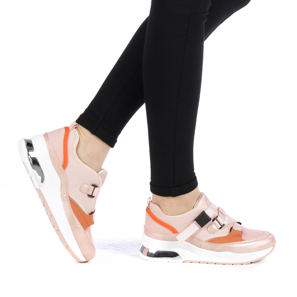 Pantofi sport dama Melita roz