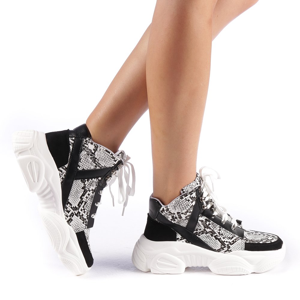 Pantofi sport dama Pansela negri