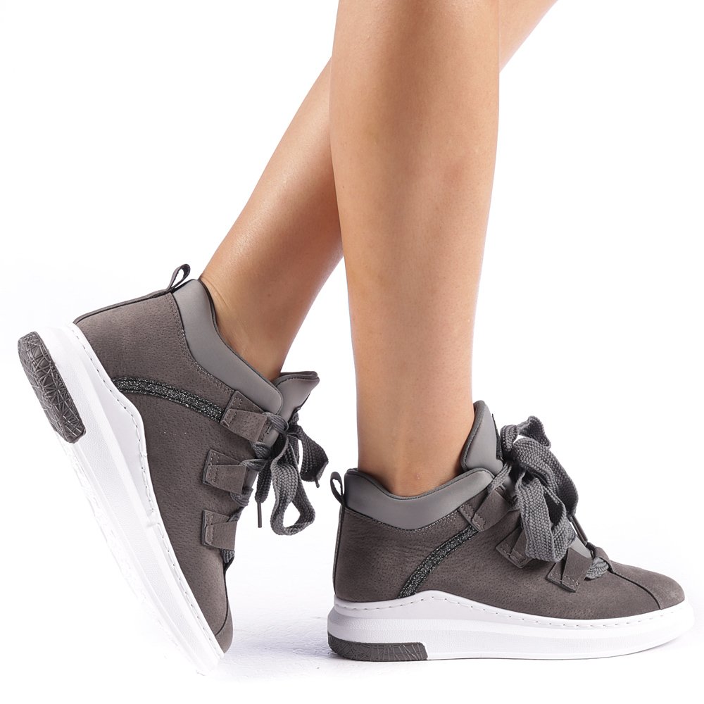 Pantofi sport dama Tasia gri