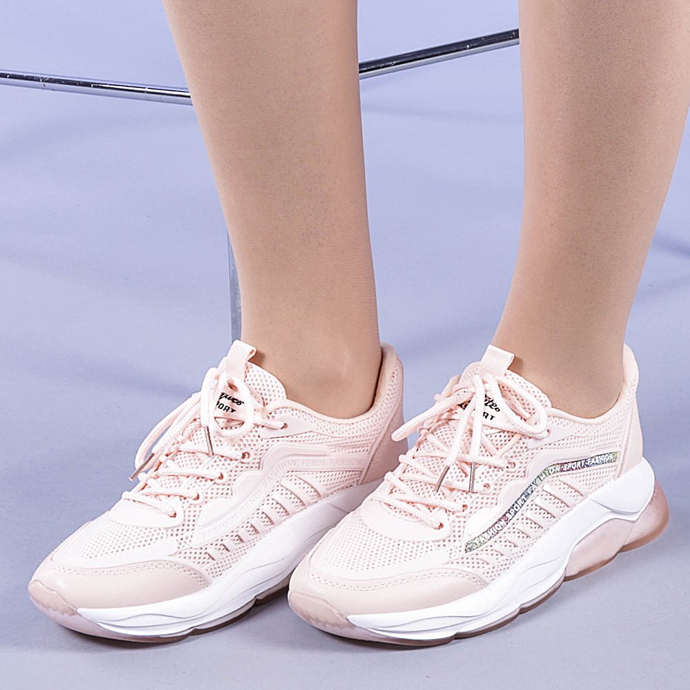 Pantofi sport dama Trifina roz