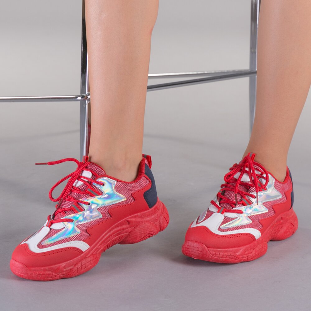 Γυναικεία αθλητικά παπούτσια Janis κόκκινα Αρχική > ΓΥΝΑΙΚΕΙΑ ΥΠΟΔΗΜΑΤΑ > Γυναικεία > Γυναικεία Αθλητικά Παπούτσια