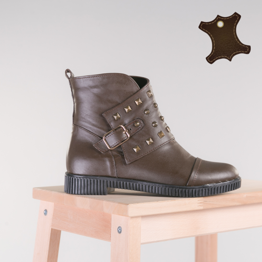 Botine dama Lucille khaki