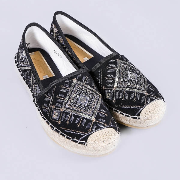 Espadrile dama Amora negre