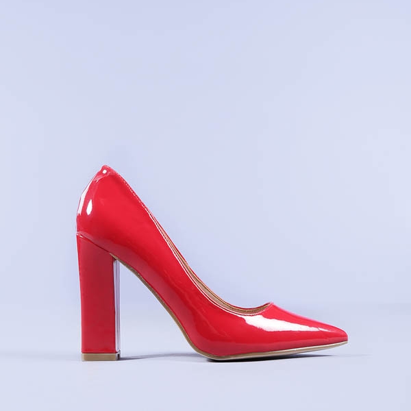 Pantofi dama Clare rosii