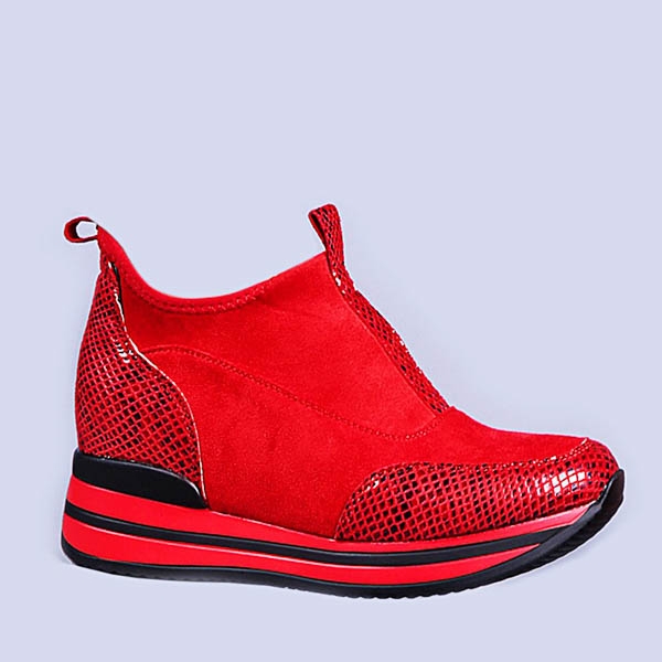Pantofi sport dama Hecuba rosii