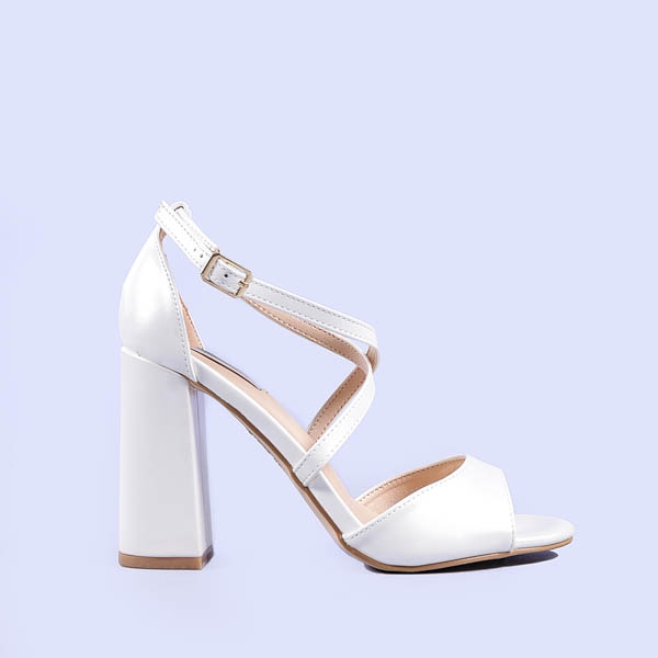 Sandale dama Giulia albe