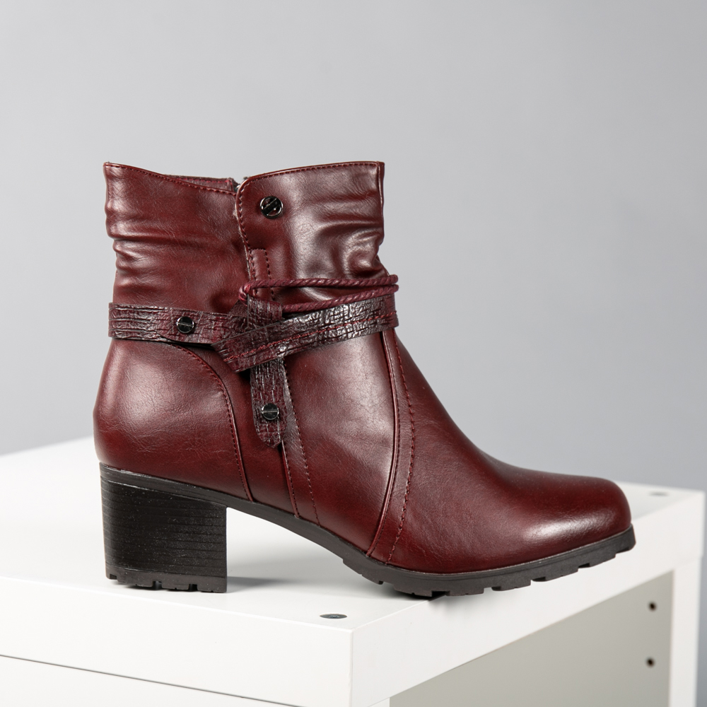 Botine dama Alona grena