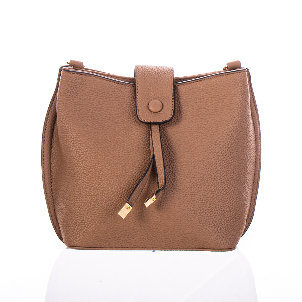 Geanta dama Nadia Khaki piele ecologica