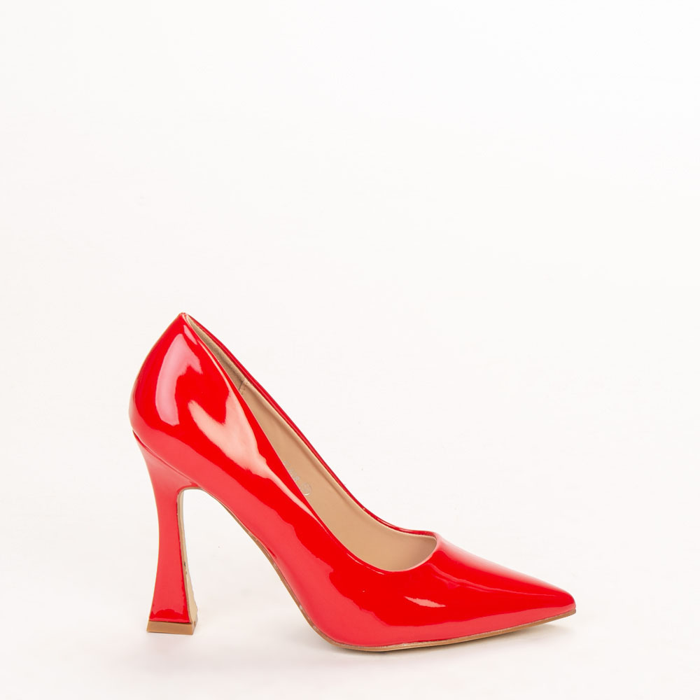Pantofi dama Wanda rosii