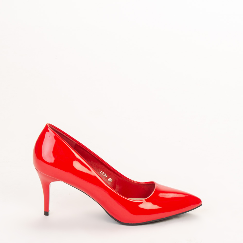 Pantofi dama Avice rosii