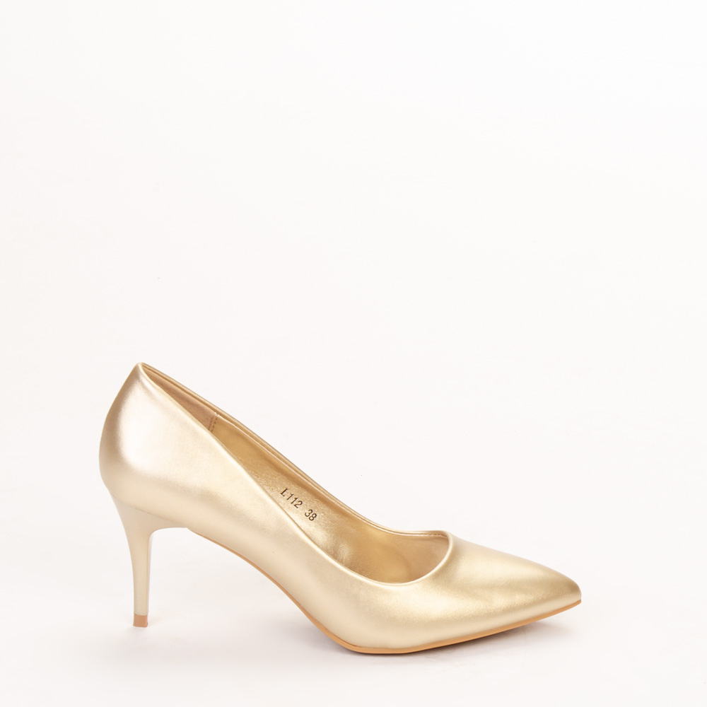 Pantofi dama Delora aurii