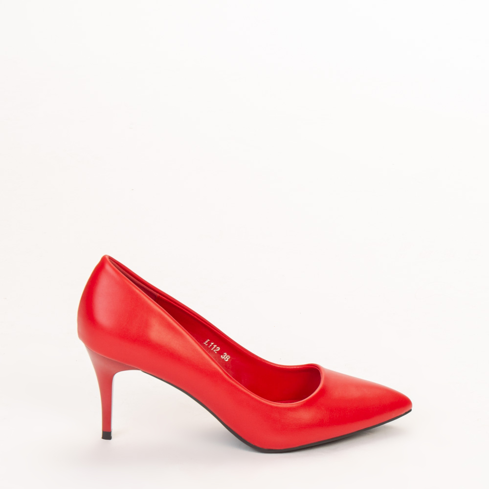 Pantofi dama Delora rosii