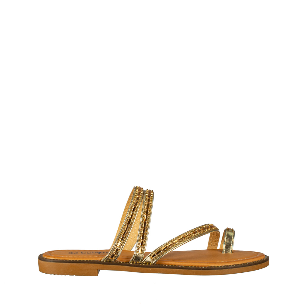 Papuci dama Vales aurii