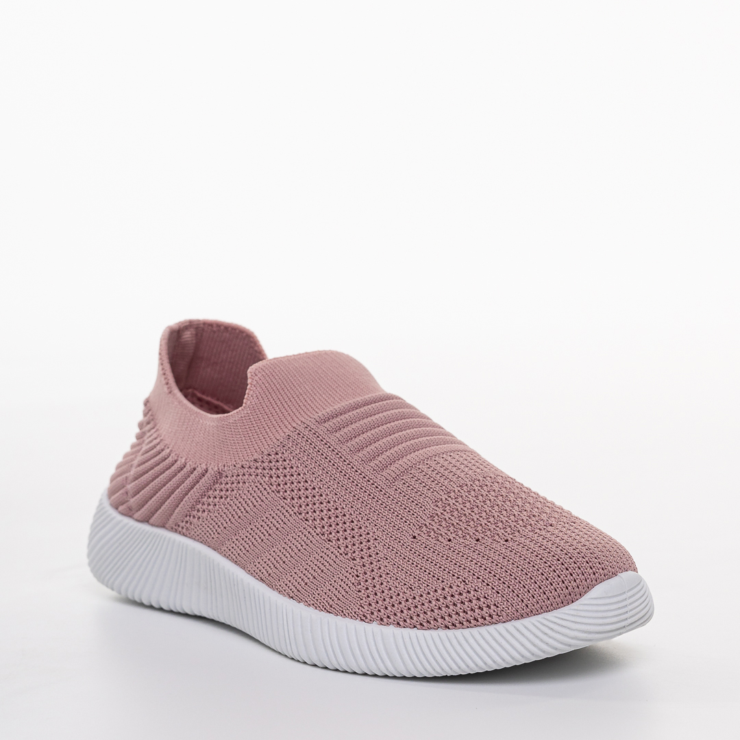 Pantofi sport copii roz din material textil Luna Incaltaminte Copii 2023-03-21