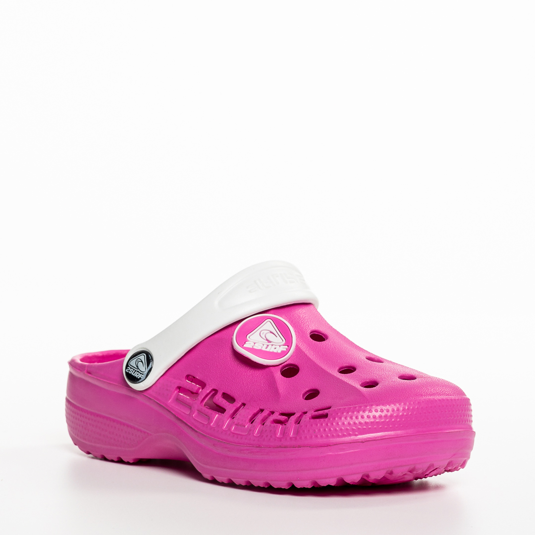 Papuci copii roz din material sintetic Harvey Incaltaminte Copii 2023-03-19