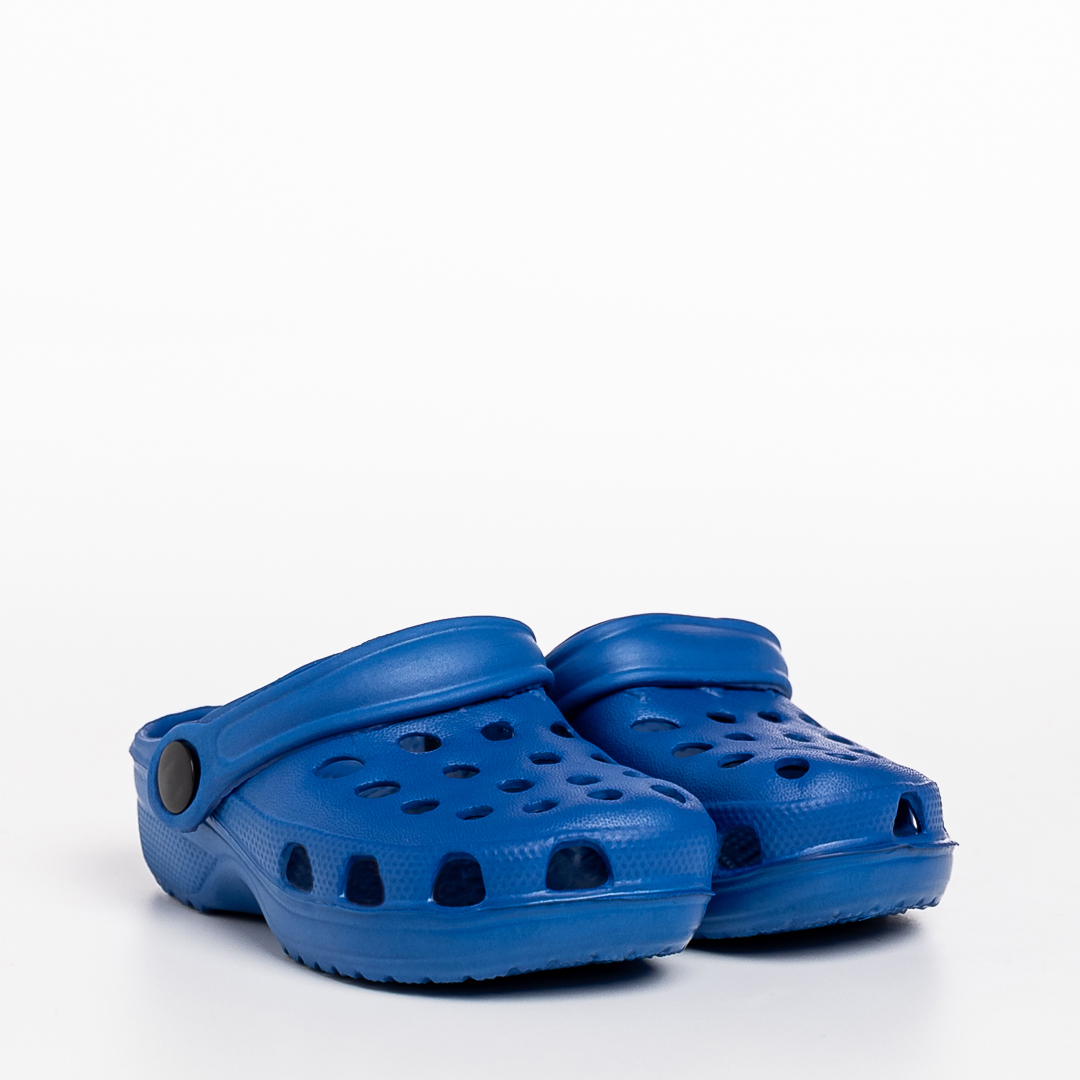 Papuci copii albastri din material sintetic Gigi Incaltaminte Copii 2023-03-19