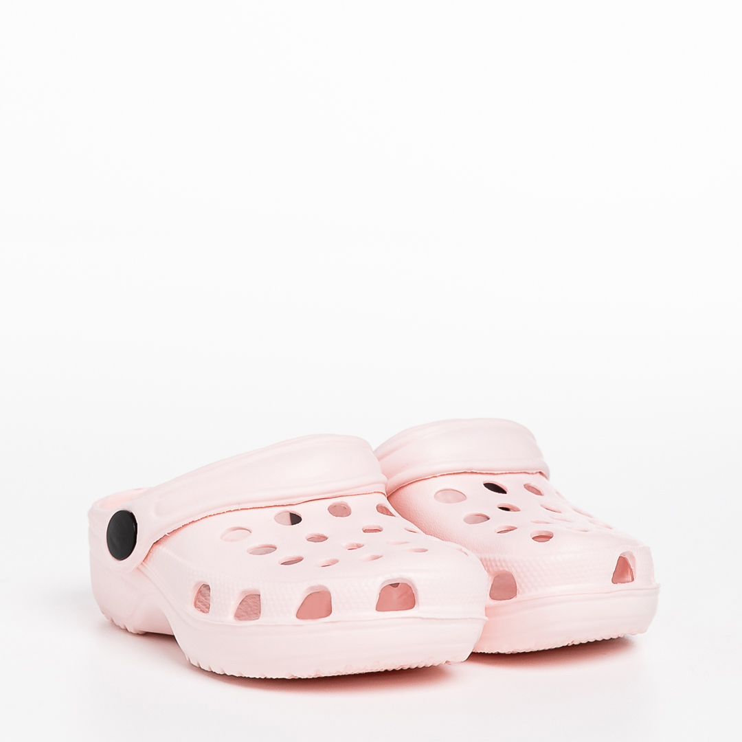 Papuci copii roz din material sintetic Gigi kalapod.net imagine reduceri