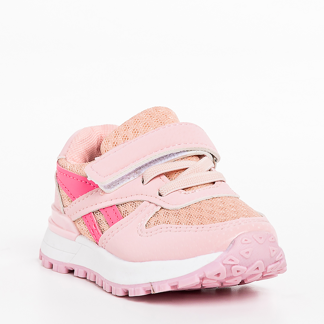Pantofi sport copii roz din material textil Venetta kalapod.net imagine reduceri