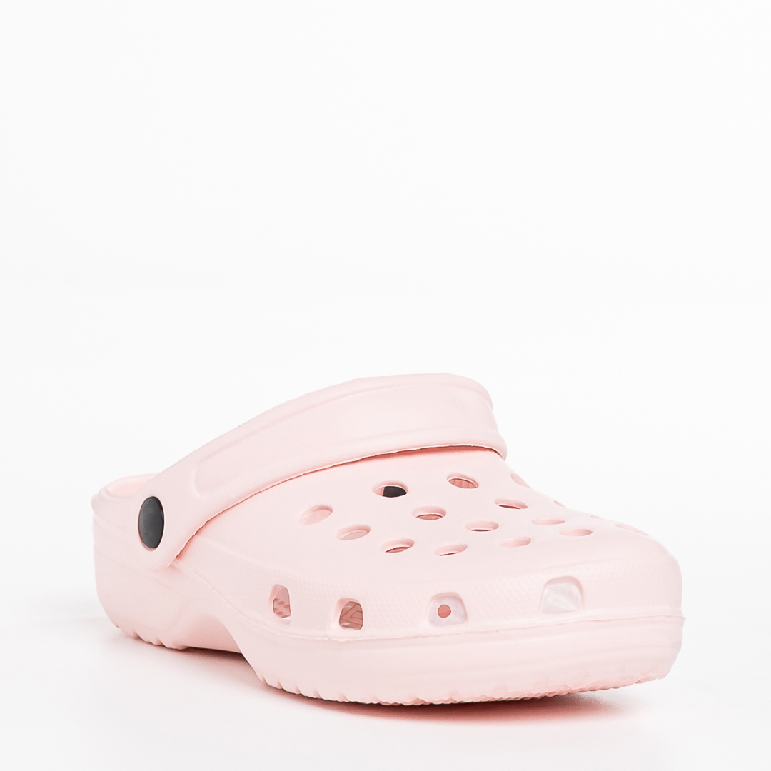 Papuci copii roz din material sintetic Roxy Incaltaminte Copii 2023-03-19
