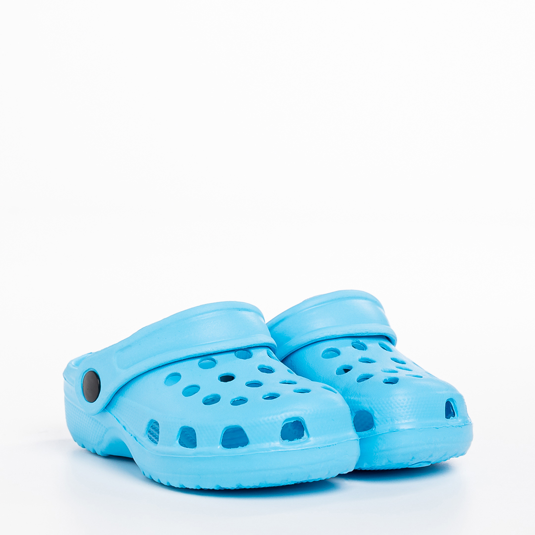 Papuci copii albastri din material sintetic Ocean kalapod.net imagine reduceri