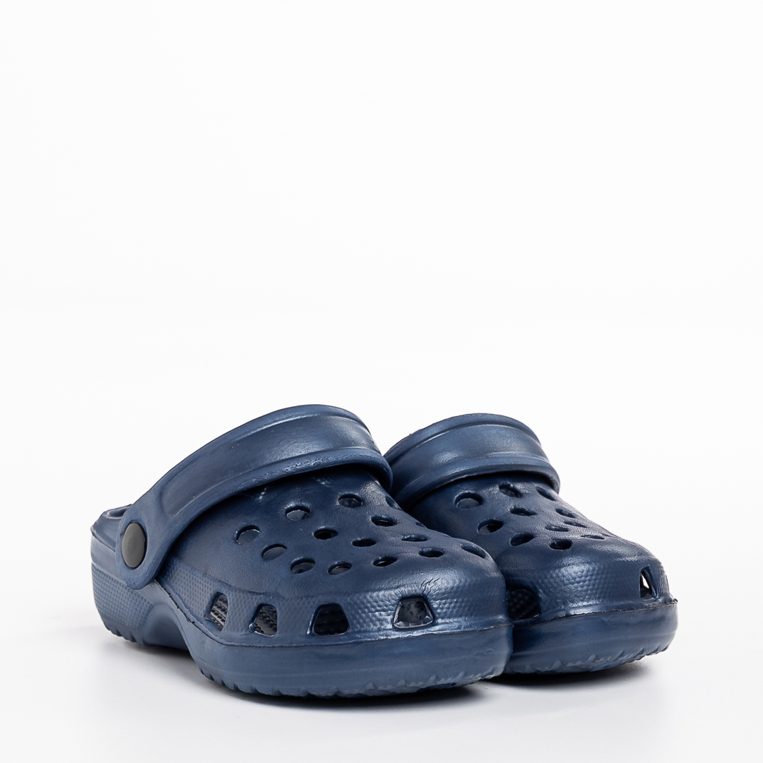 Papuci copii albastri din material sintetic Ocean kalapod.net imagine reduceri