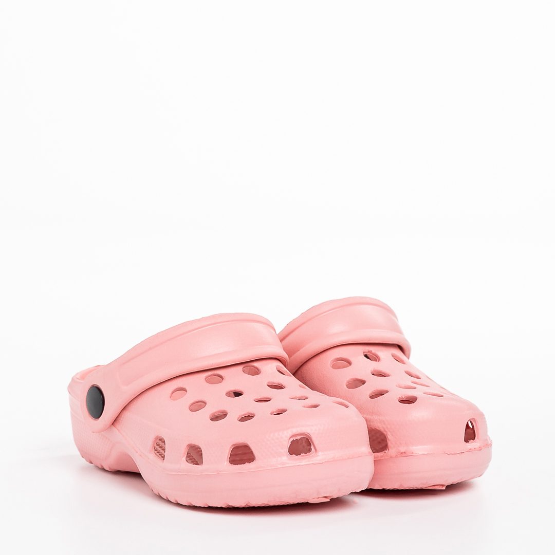 Papuci copii roz din material sintetic Ocean kalapod.net imagine reduceri