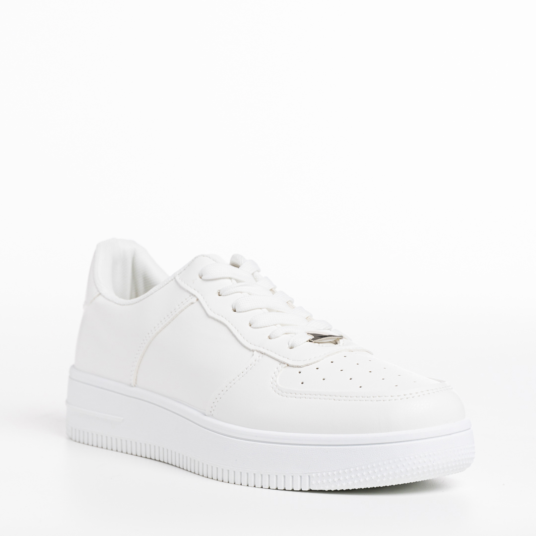 Pantofi sport barbati albi din piele ecologica Brayden Kalapod 2023-03-19