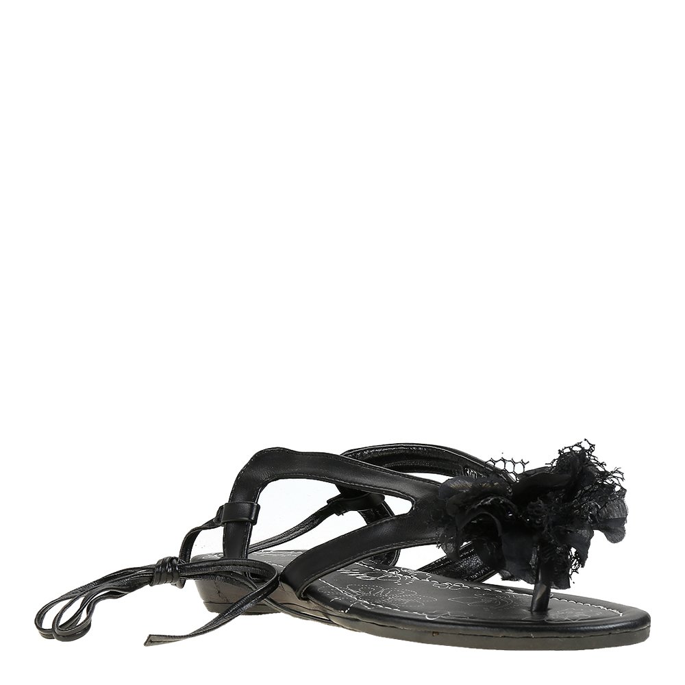 Sandale dama Karva negre kalapod.net imagine reduceri