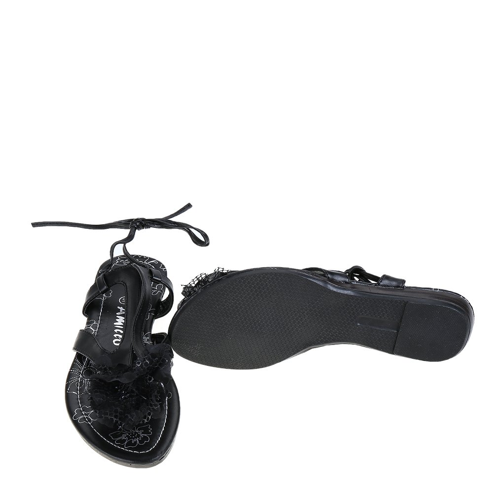 Sandale dama Karva negre kalapod.net imagine reduceri
