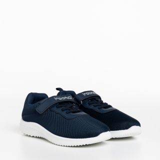 Spring Sale - Reduceri Pantofi sport copii albastri din material textil Amie Promotie