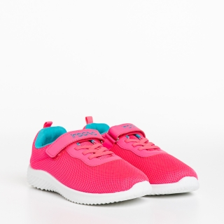 Spring Sale - Reduceri Pantofi sport copii fucsia din material textil Amie Promotie