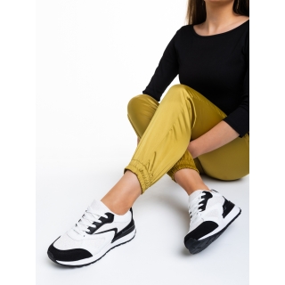 Avalansa reducerilor - Reduceri Pantofi sport dama negri din material textil Taika Promotie