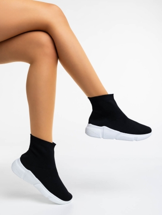 Love Sales - Reduceri Pantofi sport dama negri din material textil Aubriana Promotie